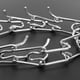 thumbnail image 4 of Fiudx Collar de Metal para Perro, Diseño de Acero Inoxidable Resistente, Eslabones de Cadena Ajustables, Hebilla de Seguridad, para Adiestramiento Canino, Paseos, Duradero y Cómodo, Talla Única., 4 of 5