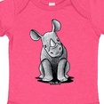 thumbnail image 4 of Inktastic Curious Rhinos Boys or Girls Baby Bodysuit, 4 of 5