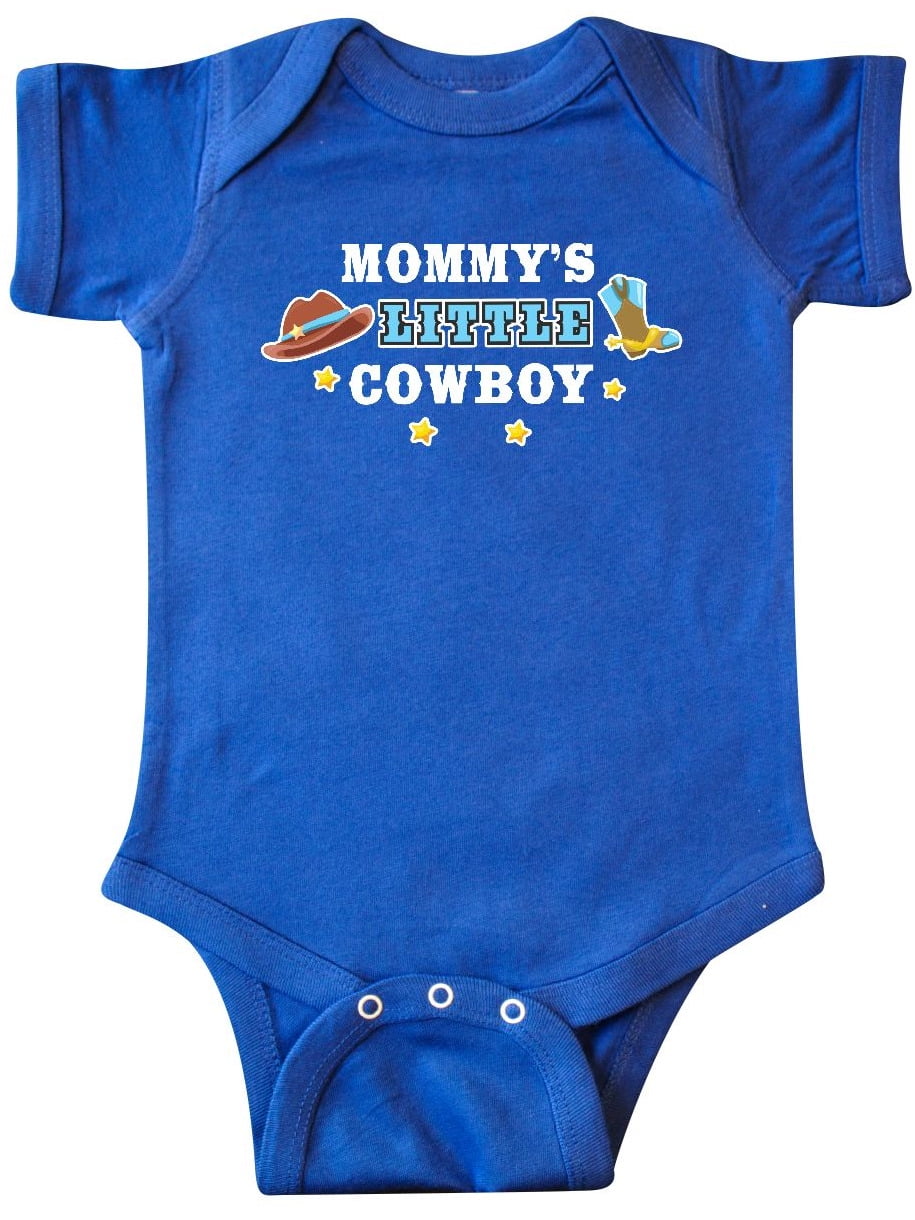 Mommy/'s Little Cowboy Infant Toddler Baby Cotton Bodysuit One Piece
