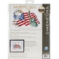 thumbnail image 2 of Dimensions Counted Cross Stitch Kit 10"X8"-American Patriot (14 Count), 2 of 2