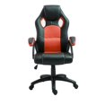 thumbnail image 4 of ViscoLogic Labyrinthe de Jeu de Course Style Pivotant Bureau d'Ordinateur de Bureau à Domicile (Noir et Rouge), 4 of 8