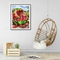 thumbnail image 4 of Wdftyju Kit de póster de dinosaurio de fruta 5D con pintura de diamante de taladro redondo completo (NH1161) Wdftyju 6fj3ar6qs2rg7yy5D01, 4 of 9
