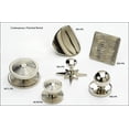thumbnail image 2 of Schaub And Company 982-DAB Sonata Solid Brass 11/16" Art Deco Mushroom Cabinet Knob -, 2 of 3