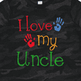 thumbnail image 4 of Inktastic I Love My Uncle Childs Boys or Girls Toddler T-Shirt, 4 of 5
