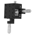 thumbnail image 4 of SEMY60AC Micrometer Manual Slide Table Trimming Platform Cross Roller Linear Stage 60*60*40mm, 4 of 11