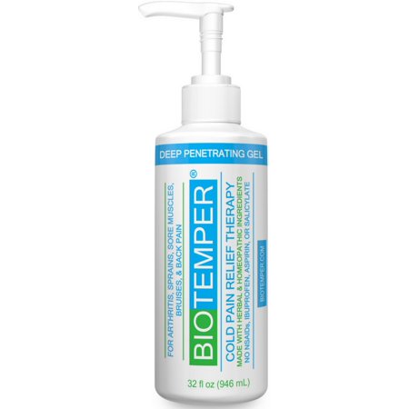 BioTemper Pain Relief Gel With Pump 32 oz