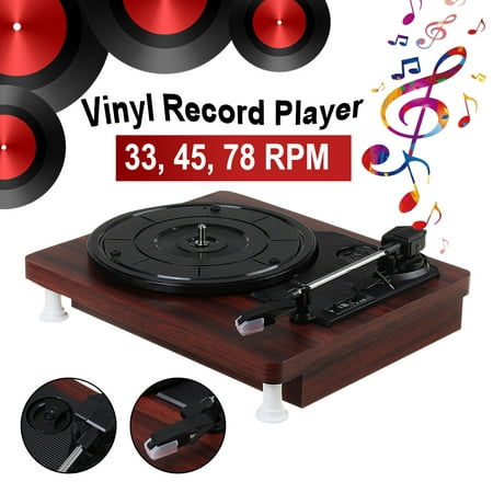 Udelade Bungalow Symptomer 33, 45, 78 RPM Record Player Antique Gramophone Turntable Disc Vinyl Audio  | Walmart Canada