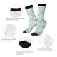 thumbnail image 4 of Balery Vintage Floral Calcetas Largas con Estampado para Hombre y Mujer – Suaves y Transpirables, Talla Única (US 5-11), 4 of 6
