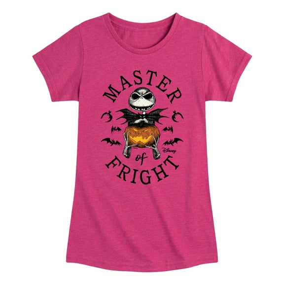 The Nightmare Before Christmas - Master Of Fright - Toddler And Youth Girls Short Sleeve Graphic T-Shirt