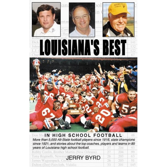 Louisiana's Best in High School Football: Stories of the State's Greatest Players, Coaches and Teams, (Paperback)