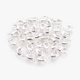 thumbnail image 2 of 20pcs Brass Lobster Claw Clasps Nickel Free 925 Sterling Silver Plated 12x7x2.5mm Hole: 1mm, 2 of 2