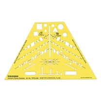 Traceease Electrical Drafting Isometric Piping Template Drawing Stencil,Designing Template Measuring Ruler