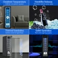 thumbnail image 6 of Wisykoke Mini Wine Fridge 14 Bottle, Wine Cooler Temperature Adjustment Range 41~64°F, Wine Fridge Small with Triple Pane Clear Glass Door, Wine Coolers for Home, 6 of 8