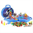 thumbnail image 3 of Caja de Herramientas para Jugar Sin Taladro Eléctrico, Caja de Herramientas Azul Space, Caja de Herramientas de Juguete para Taladro y Tornillos para Niños Pequeños, 3 of 5
