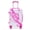 20inch+Pink + PC, variant on 20 Inch PC Spinner Carry-On Luggage – Hardside Suitcase with Printed Pattern & TSA Lock, Lightweight Durable Travel Bag for Weekend Business Trips, Black