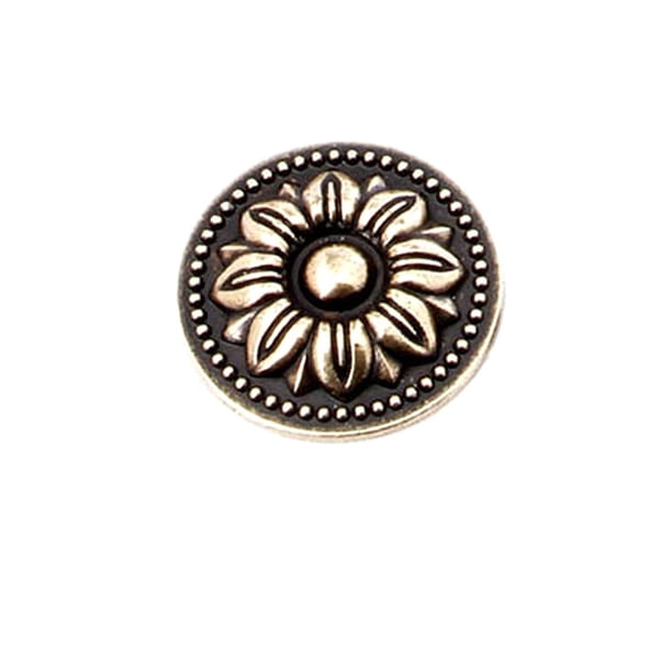 Perilla de cajón con diseño floral de bronce antiguo, tirador de tocador, perilla de puerta de cocina, herrajes, perillas de gabinete antiguas