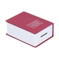 thumbnail image 3 of TOPINCN Reasonable Design Durable Simulation Book Shape Safe Lock Box With Lock Keys For Home Office For Cash Coins,Cash Box, 3 of 7