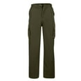 thumbnail image 3 of EHTMSAK Cargo Pants for Men Plus Size Hiking Straight Leg with Multi Pocket Pant Outdoor Zipper Fitness Big and Tall Sweatpant Sport Relaxed Fit Athletic Trousers Army Green 3XL, 3 of 6