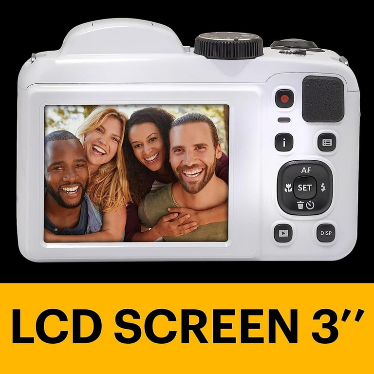 KODAK PIXPRO AZ255 デジタルカメラ　箱付、三段式三脚付、美品 Amazon | Kodak PIXPRO AZ255 デジタルカメラ(ブラック) +
