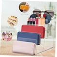 thumbnail image 2 of Cabilock Clear Acrylic 6 Tier Display Stand Acrylic Riser Display Shelf for Figures Step Acrylic Wallet Purse Glasses Display Organizer Holder, 2 of 8