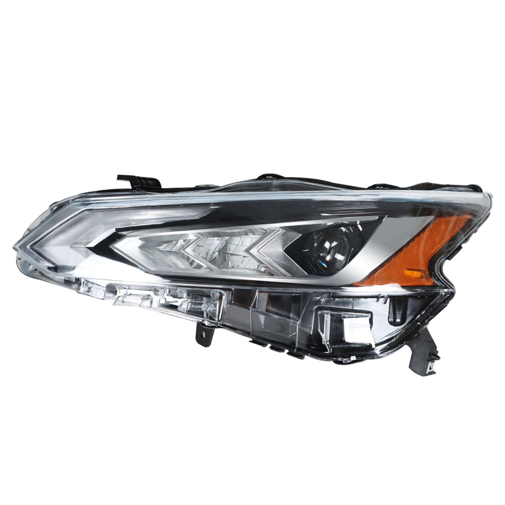 LABLT Driver Side Chrome Projector LED Headlight Assembly for 2019-2021 ...