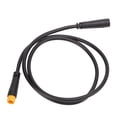 thumbnail image 1 of Bike Extension Cable, 3pin Waterproof Connector, ABS Plastic Rubber Electric Bike Extension Cable Modification Accessory, 1 of 7
