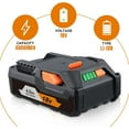 thumbnail image 3 of 4.0Ah Battery Replacement for RIDGID 18V Battery R840085 R840086 R840087 (2Pack), 3 of 8