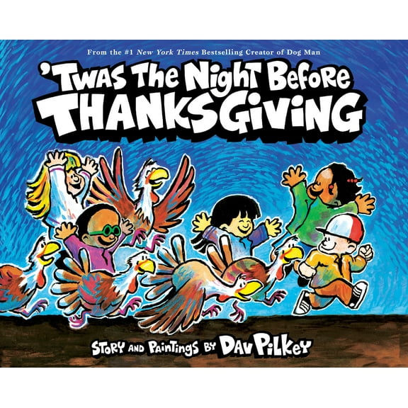 Pre-Owned 'Twas the Night Before Thanksgiving (Hardcover) 1338670417 9781338670417