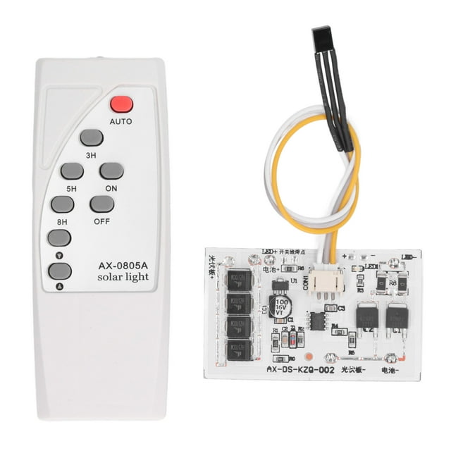 Interruptor de luz solar Nikou control remoto inalámbrico