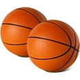 thumbnail image 1 of Mini Ballon de Basket en Mousse de 5”, pour Panier de Mini Basket, Lot de 2, Petit Ballon de Basket Sûr et Silencieux pour Ensembles de Mini Panier de Basket à Porter par-Dessus la Porte, 1 of 4