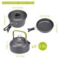 thumbnail image 4 of Utensilios De Cocina Para Acampar, Vajilla Para Acampar, Vajilla De Cocina Para Acampar Al Aire Libre, Mochilero, Senderismo, Picnic Kearding OD010392-02, 4 of 6