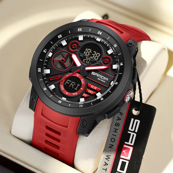 Men's Watch Waterproof Digital Sport Watch Military Digital Watches for men Alarm Back Light Classic Large face Watch