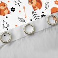 thumbnail image 4 of Castle Fairy Squirrel Blackout Curtains Set of 2 (52x84 Each),Cartoon Window Curtains, 4 of 6