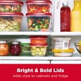 thumbnail image 3 of Rubbermaid 26-Piece BPA-Free Plastic Food Storage Set, Plastic Food Storage Containers with Easy Find Lids, Great for Leftovers, Meal Prep & Organization, 3 of 8