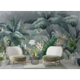 thumbnail image 1 of Muravie Bird and Flower Tropical Wallpaper, 1 of 4