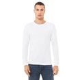 thumbnail image 1 of Bella + Canvas 3501 T-Shirt Jersey Unisexe à Manches Longues - Blanc - 4TG, 1 of 2