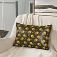 thumbnail image 3 of Disketp Cute Cartoon Bees Satin Pillowcase For Hair And Skin - Satin Pillow Cases Standard Size 20x30 Inches With Zipper,Gifts For Women Men, 3 of 8