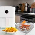 thumbnail image 2 of 3 Pcs Stackable Air Fryer Racks with Tong Stainless Steel Multi-layer Dehydrator Racks Air Fryer Accessories, 2 of 9
