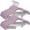 Purple, variant on odorsTT 30-Pack Purple Pants Hangers, 16.7-Inch Long Velvet Trousers Hangers with Adjustable Clips, Heavy-Duty, Non-Slip, Space-Saving for Pants, Coats, Dresses, Tank Tops,Summer Tops