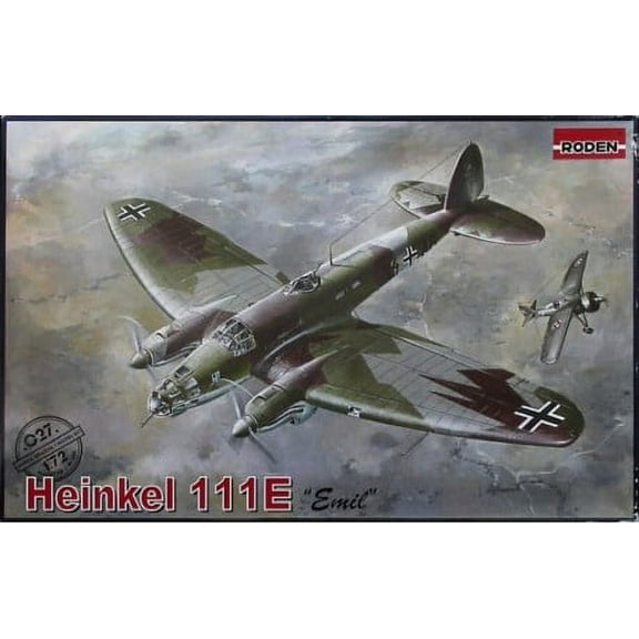 1/72 Heinkel He111E Luftwaffe Bomber