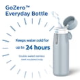 thumbnail image 5 of PHILIPS Botella de agua filtrada, botella purificadora de agua aislada de acero inoxidable para la vida diaria y viajes, sin BPA con filtro diario GoZero para agua del grifo más limpia y sabrosa, mant, 5 of 5