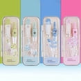 thumbnail image 2 of Kawaii Metal Drawing Compass with 0.7mm lead refill Math Geometry Tools Circles School Supplies Cute Stationery Set Students Blue, 2 of 6