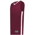 thumbnail image 1 of Augusta Sportswear Maillot de Match-Up Basbketball Standard Homme Marron/blanc, Large, 1 of 1