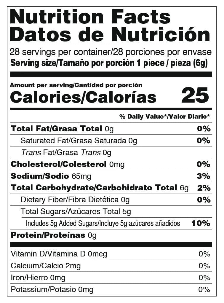 Jovy Revolcaditas Variety Sweet and Spicy Hard Candy 4 Pack 6 oz