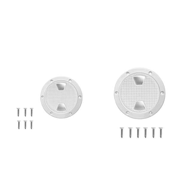 Barco RV Plástico ABS Sunnimix 8 Pulgadas 4 Pulgadas Placa de cubierta
