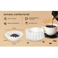 thumbnail image 3 of 200pcs Disposable Coffee Paper Filters For K-Duo Brewer K/Duo Plus Carafe Coffee Makers, 8-12 Cup Basket Paper Filter+ 1 Refilled Coffee Filter Basket For K-Duo, 3 of 7