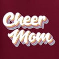 thumbnail image 5 of Wild Bobby Retro Cheer Mom Girl Sports Women Graphic Tee, Maroon, Medium, 5 of 5