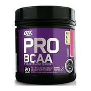 Optimum Nutrition Pro BCAA Powder, Raspberry Lemonade, 20 Servings