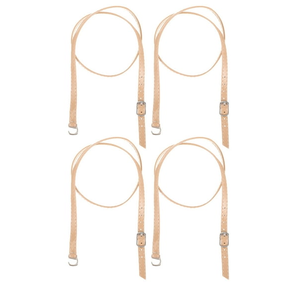 Worgeous 2 Pairs Shoe Straps Replacements Pu Detachable Ankle Straps Adjustable Shoes Belt Band For Women Girls Holding Loose Heels