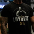 thumbnail image 6 of 5% Nutrition Rich Piana Black Muscle T-Shirt, Loyalty Cotton Short Sleeve Workout Gym Shirt for Men, 6 of 6
